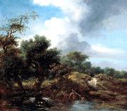 Jean Honore Fragonard The Pond oil on canvas